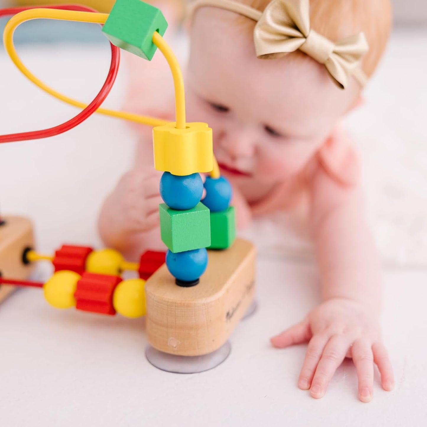 First Bead Maze - Wooden Educational Toy 10.6 Cm X 17.8 Cm X 21.8 Cm ; 0.6 Kg | Infant Maze Toy, Bead Maze Toys