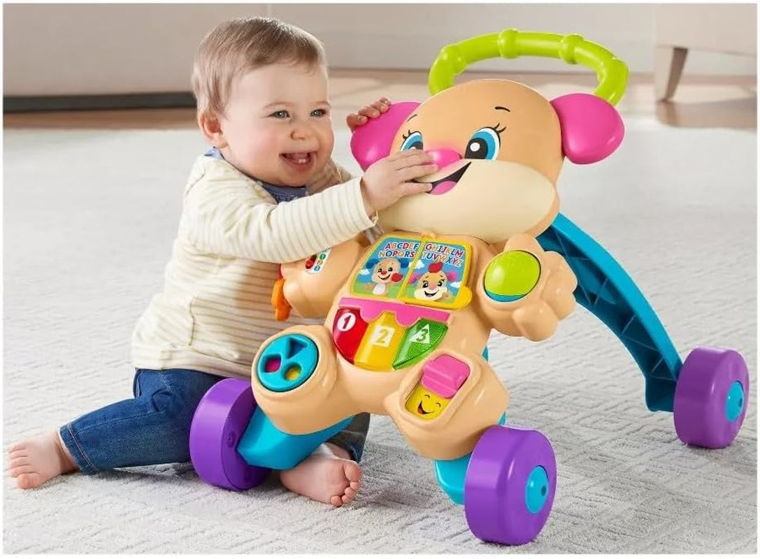 Infant Learning Walker - Music, Lights, Activities - Laugh & Learn Smart Stages by Sis for Ages 6+ Months