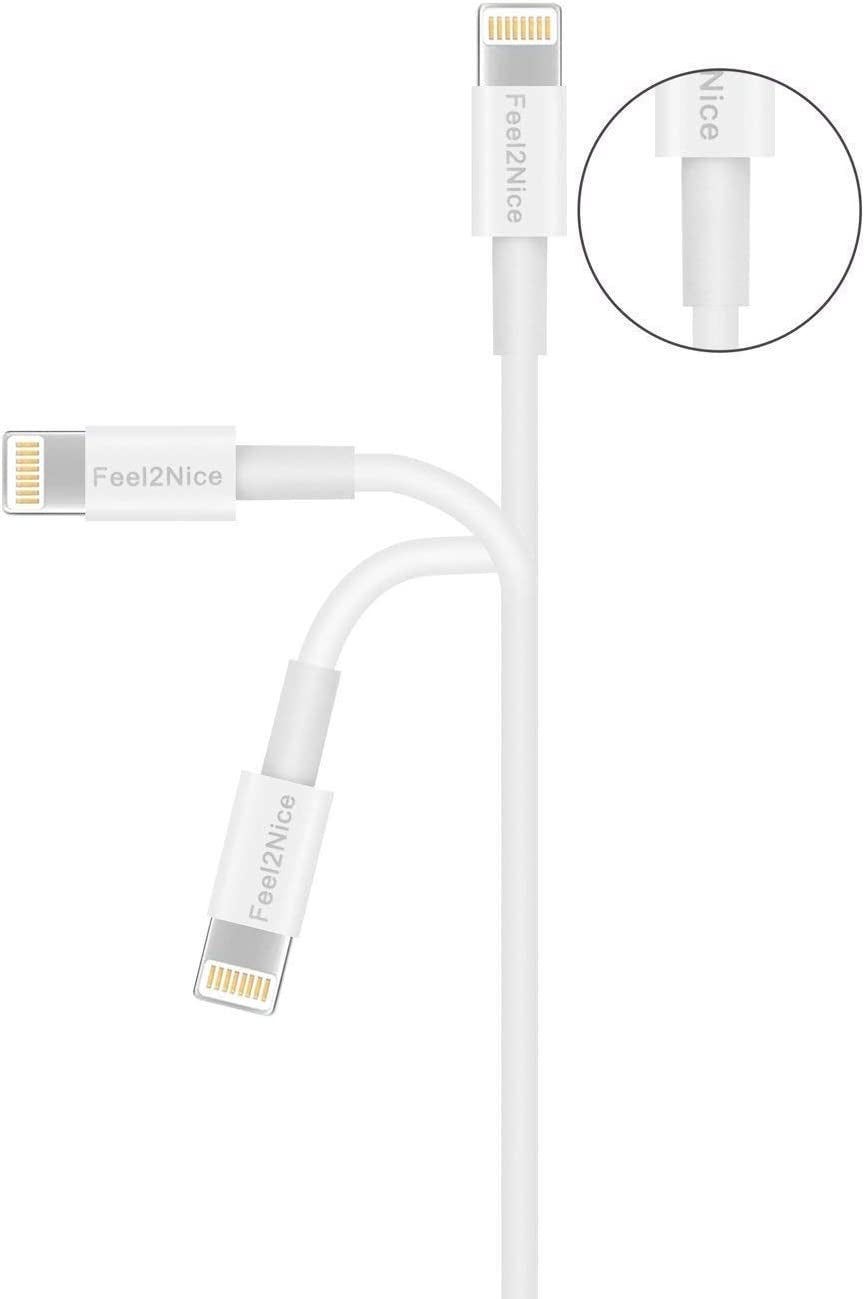 iPhone 14 Charger 10ft - 5 Pack Apple MFi Certified Long Lightning Cables for iPhone 14, 13 Pro Max, 12 Pro Max, XS, XR, and AirPods