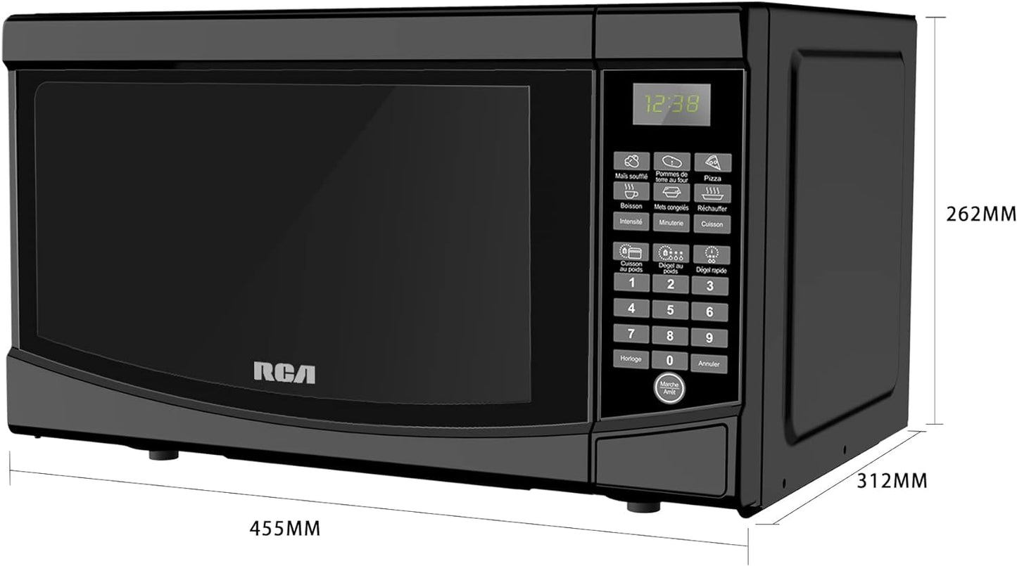 Black Countertop Microwave Oven - 0.9 Cu.