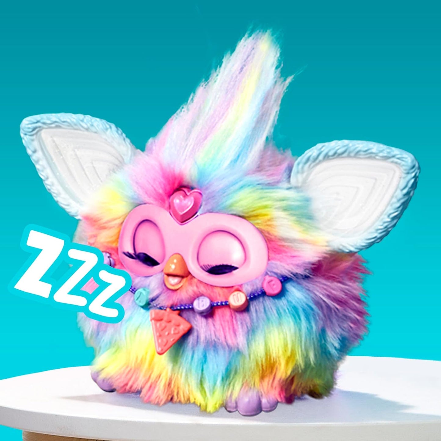 Tie Dye, 15 Fashion Accessories, Interactive Plush Toys for 6+, Voice Activated Animatronic (English Version)