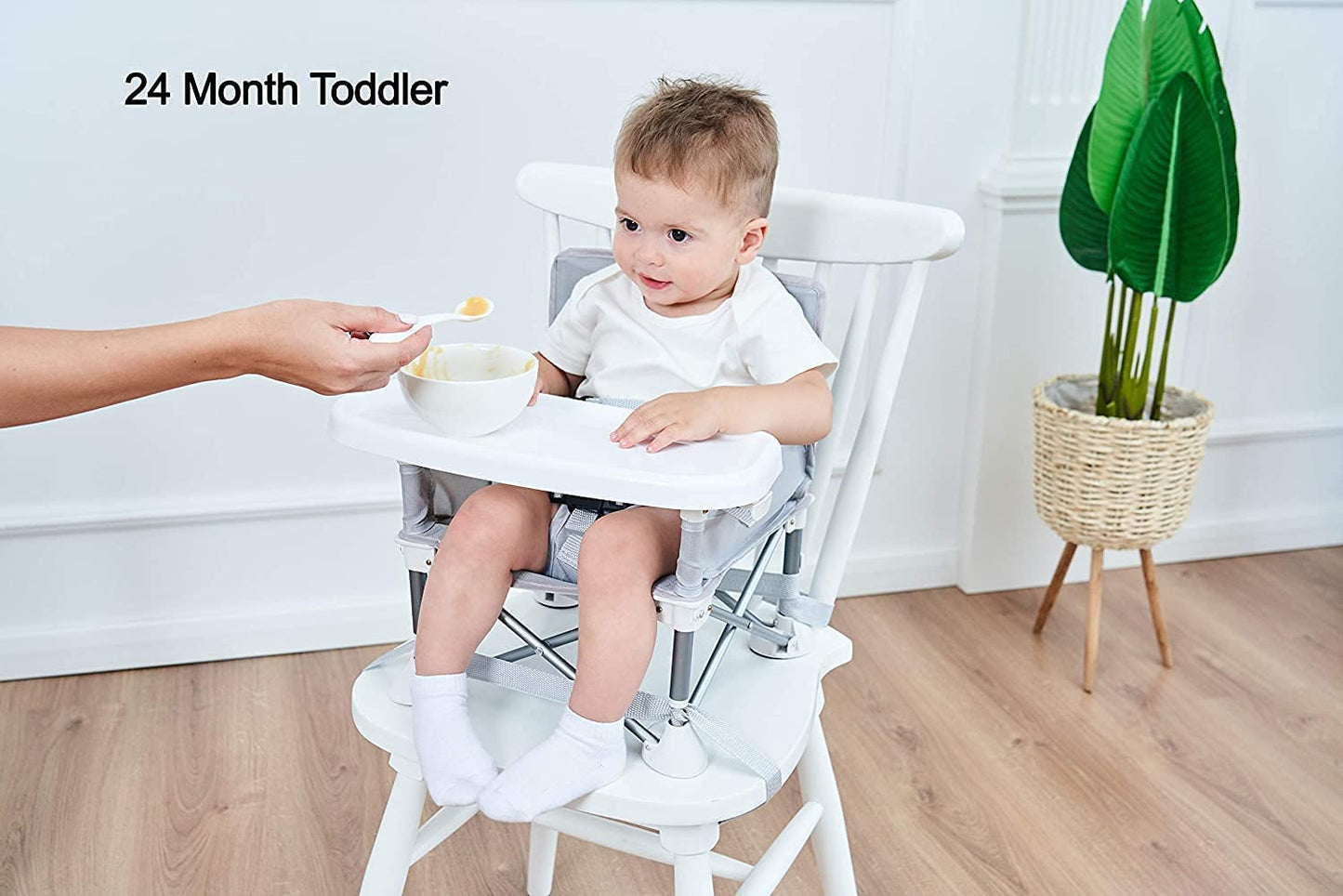 Portable Baby Travel Seat | Compact Folding Design with Straps for Indoor and Outdoor Use | Ideal for Camping, Beach, and Lawn Activities