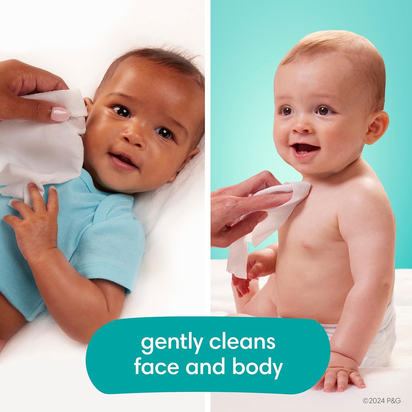 Aqua Pure Sensitive Baby Wipes 6X Pop-Top 336 Count