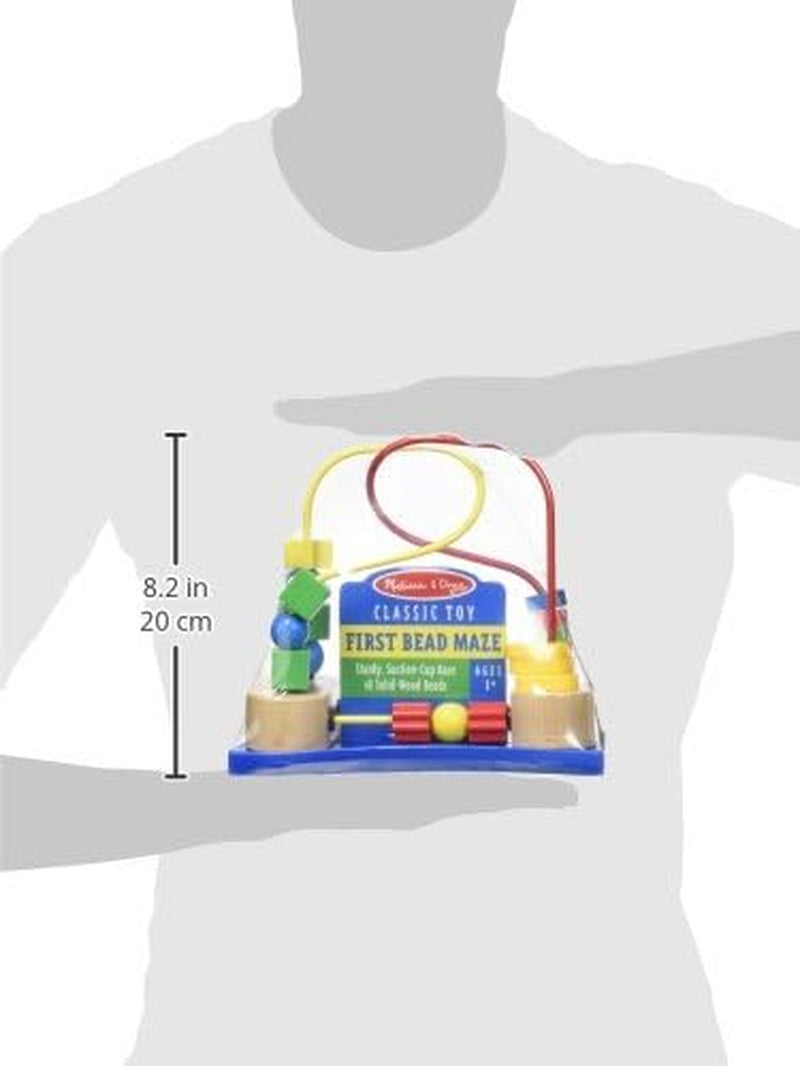 First Bead Maze - Wooden Educational Toy 10.6 Cm X 17.8 Cm X 21.8 Cm ; 0.6 Kg | Infant Maze Toy, Bead Maze Toys