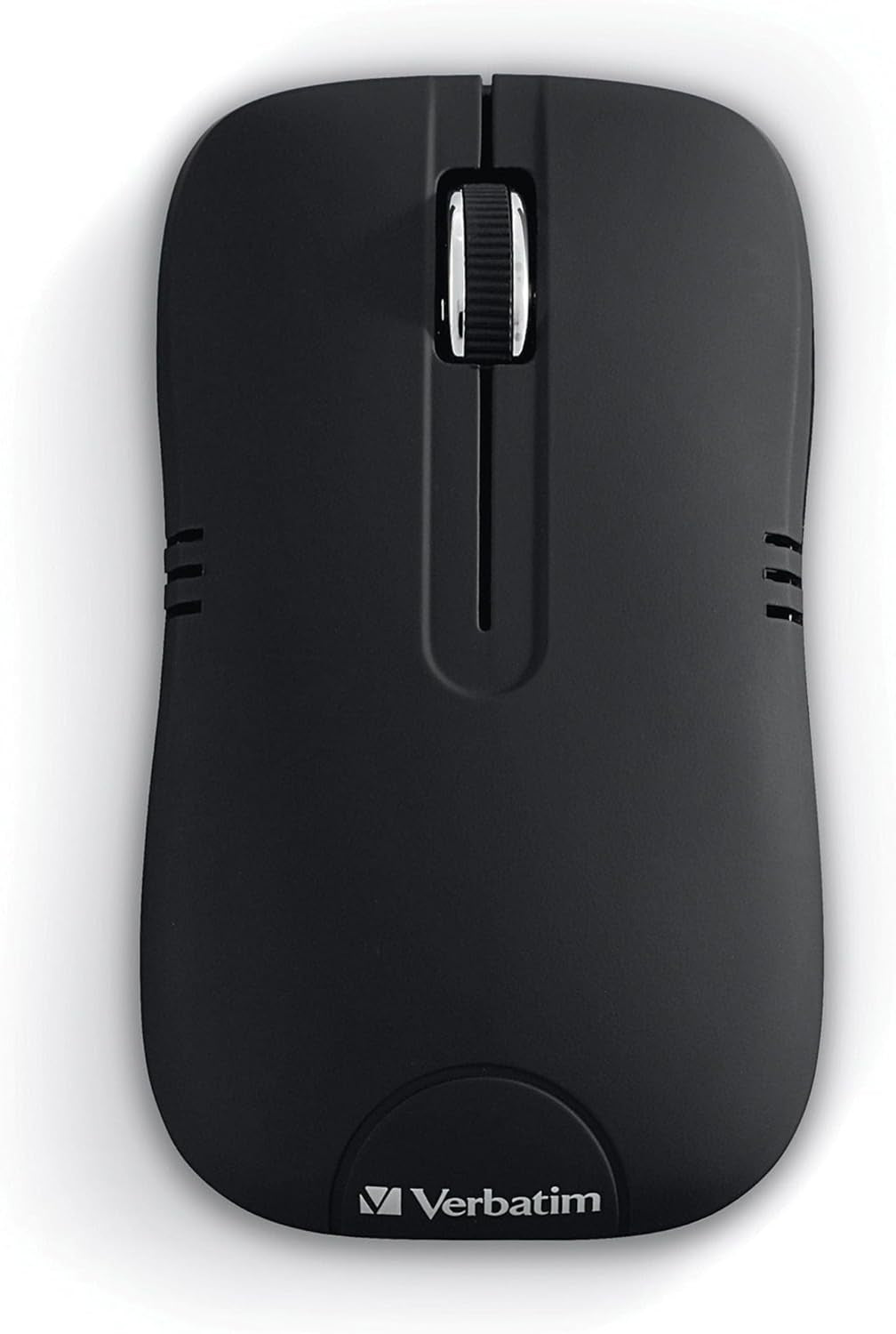 Wireless Optical Notebook Mouse, Commuter Series - Matte Black (8.5" x 5.5" x 3")