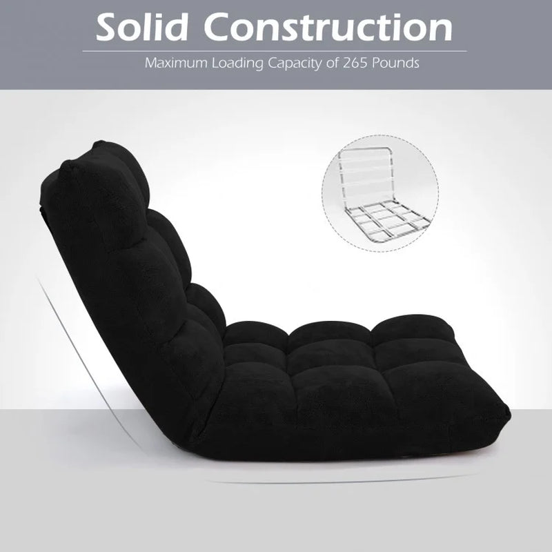 14-Position Adjustable Padded Floor Chair