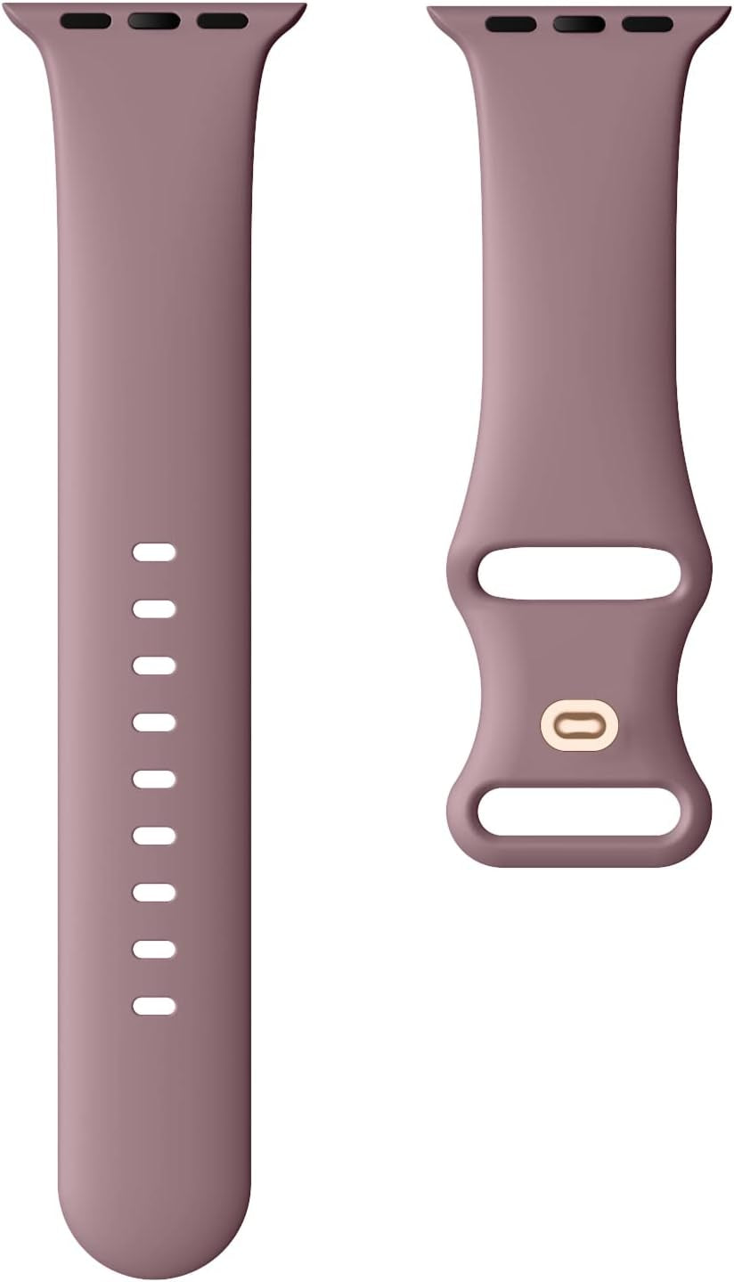Sport Bands Compatible with Apple Watch Band, Soft Silicone Sport Strap Wristbands for Iwatch Ultra 2, Ultra, Series - Women Men, 6 Pack