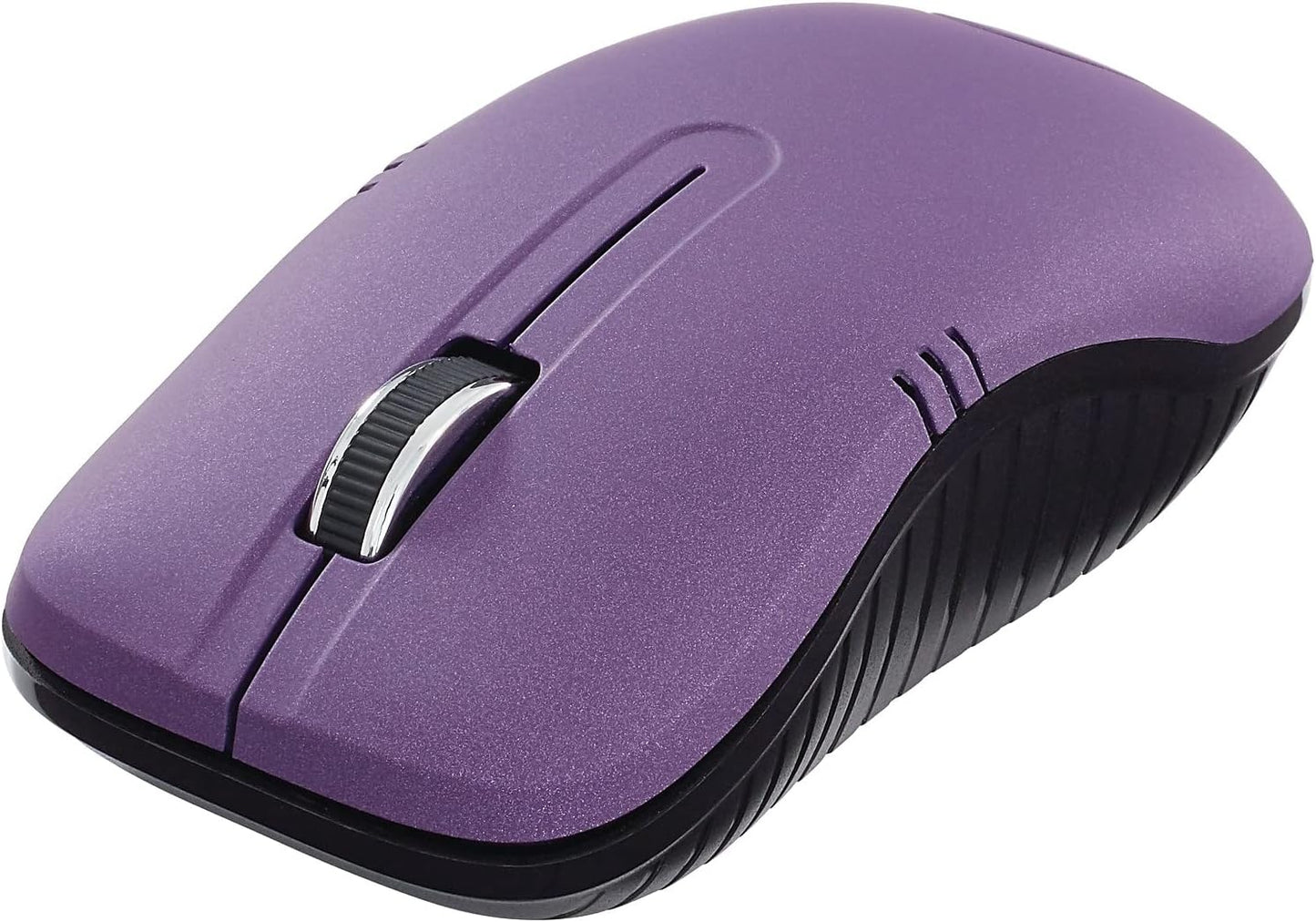 Wireless Optical Notebook Mouse, Commuter Series - Matte Black (8.5" x 5.5" x 3")