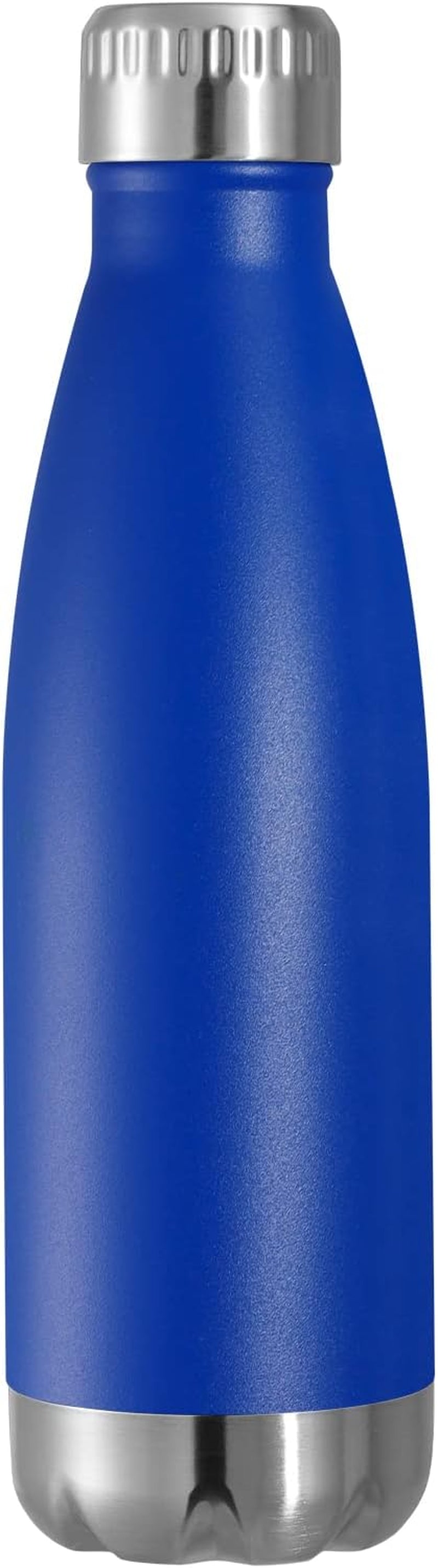 17 oz Stainless Steel Insulated Water Bottle - Reusable Double Wall Vacuum Flask for Hot and Cold Beverages, BPA Free