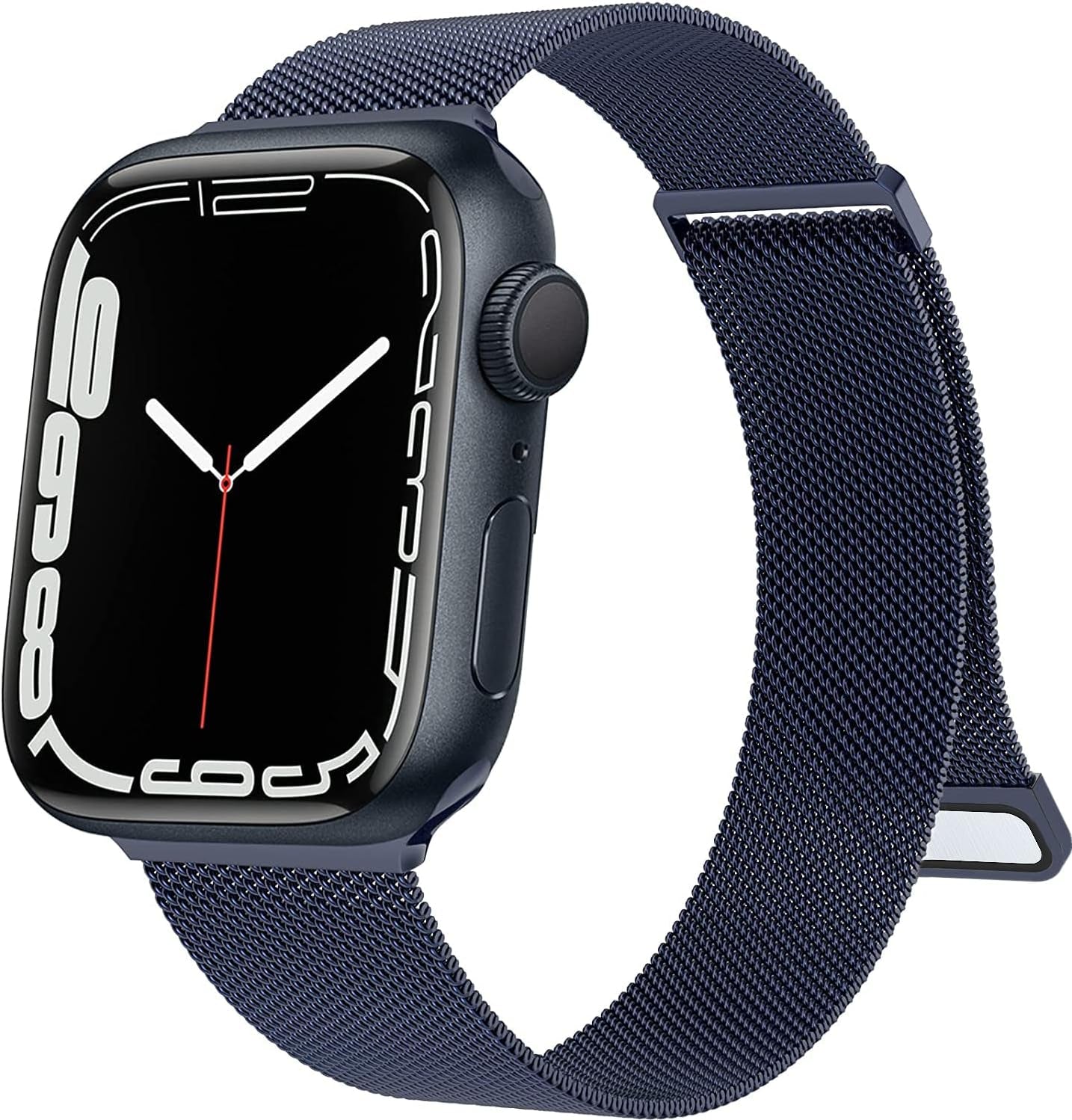 Adjustable Stainless Steel Magnetic Bracelet for Apple Watch Bands - Compatible with Ultra 2/1 and Series 10/9/8/7/6/5/4/3/2/1/SE for Men and Women