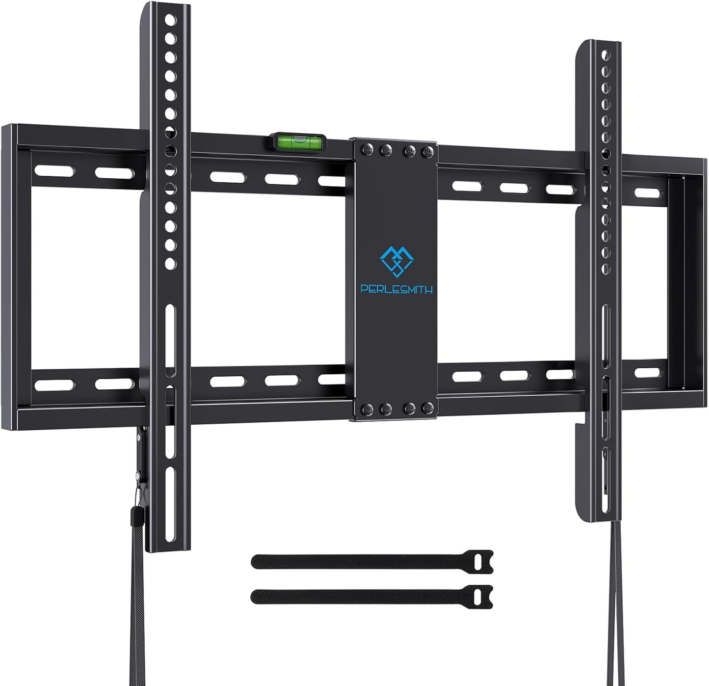 Fixed TV Wall Mount Bracket - 32-82 Inch LED, LCD, OLED Flat Screen - Compatible -16”-24” Wood Studs, Supports Up to 132 lbs,