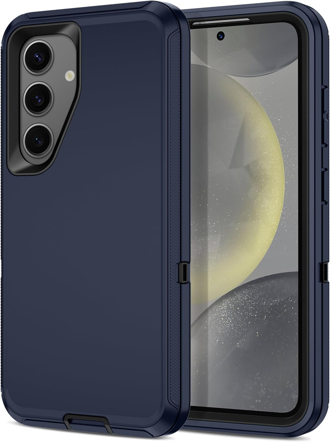 Rugged Heavy-Duty 3-Layer Full Body Case for Samsung Galaxy S23/S24 FE Plus Ultra - Shockproof and Dust Resistant