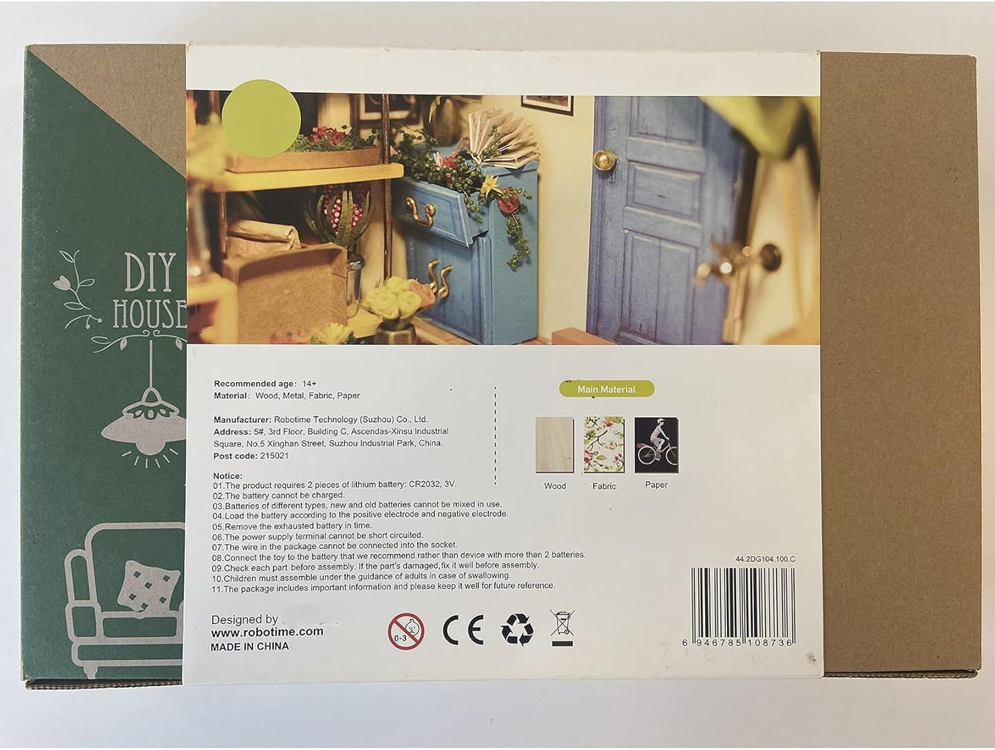 Miniature House Kit, DIY Dollhouse Kit Crafts for Adults, 1:24 Scale Model House Kit for Adults to Build, Best Gift for Her - Cathy'S Flower House