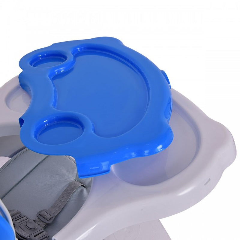 3-in-1 Infant Table and Chair Set with High Chair Functionality
