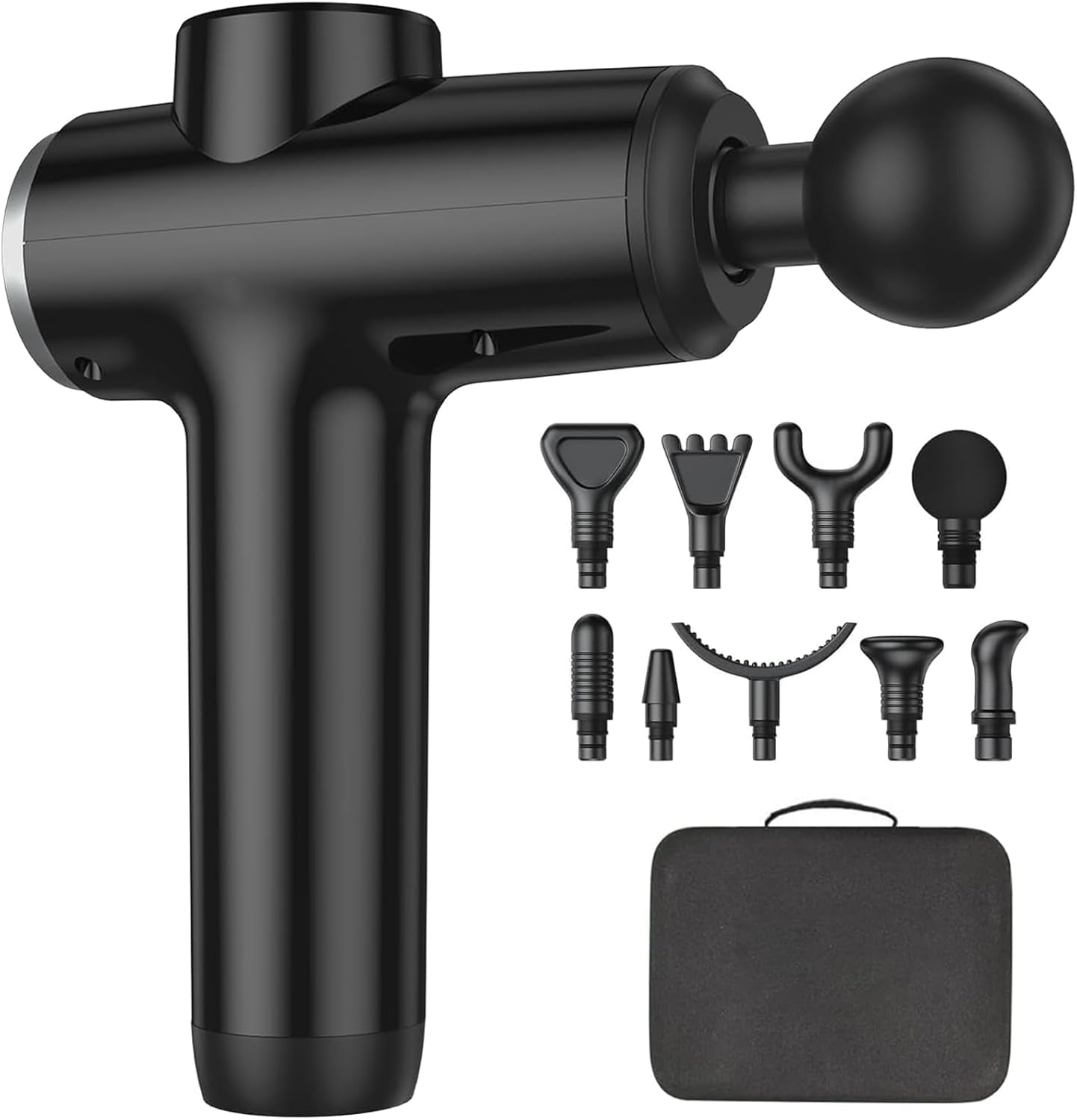 Deep Tissue Massage Gun for Back, Neck, Shoulder, and Leg Relief – Percussion Massager with 30 Speed Levels