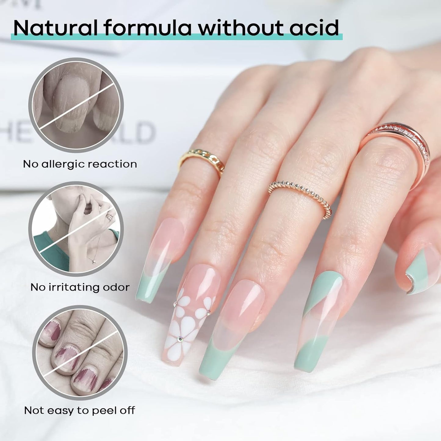 Professional Nail Primer for Natural Nail Preparation and Superior Bonding of Gel Nail Polish - 15ml