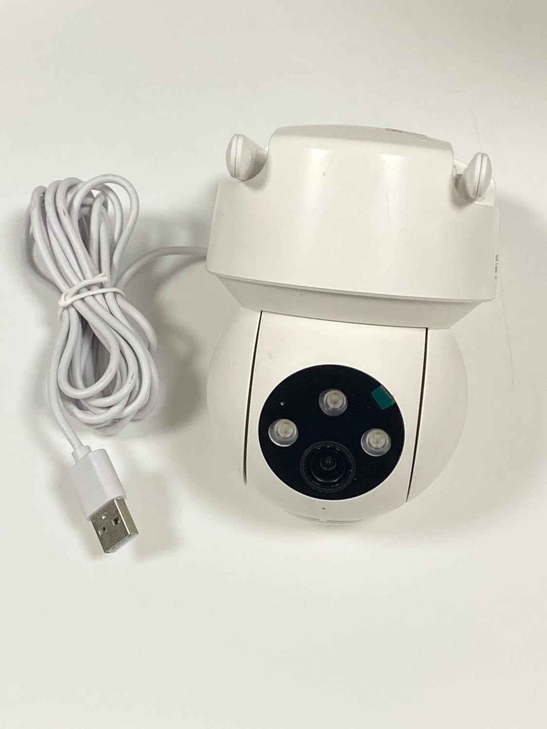 Outdoor Wired Security Camera - 2.4G WiFi PTZ IP Camera, Color Night Vision, Motion Tracking Surveillance