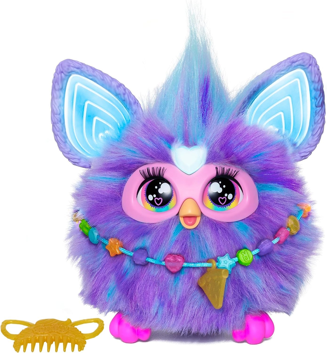 Tie Dye, 15 Fashion Accessories, Interactive Plush Toys for 6+, Voice Activated Animatronic (English Version)