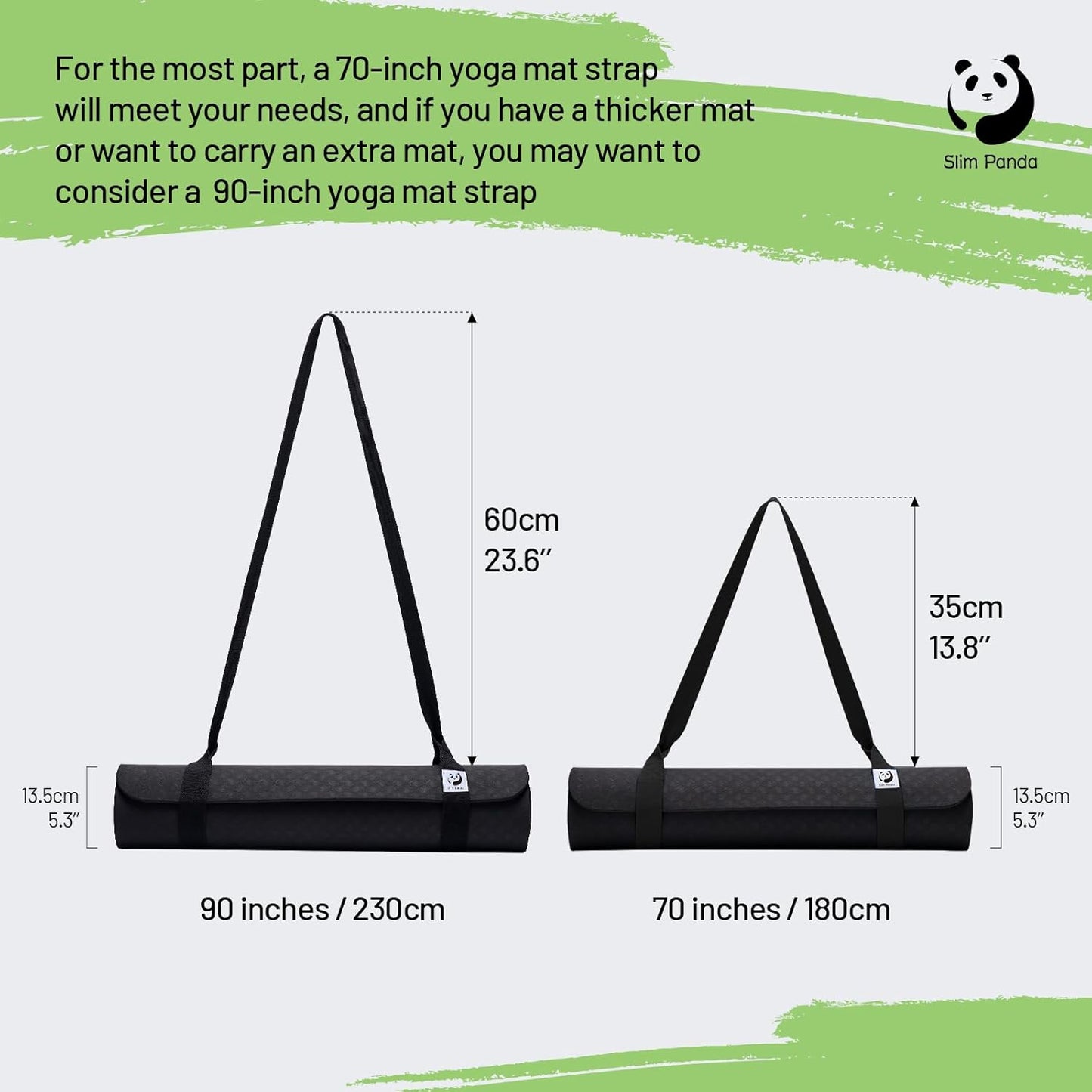 Adjustable Yoga Mat Carrier Straps - Multi-Color Sling for Pilates and Exercise