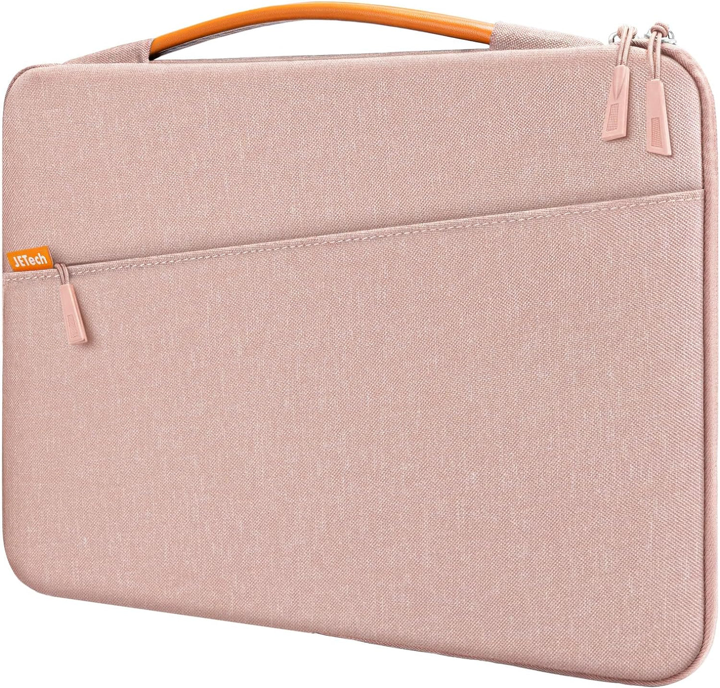 15-Inch Laptop Sleeve, Waterproof Case with Portable Handle and Pocket, Compatible with 15-Inch Notebooks (Black)