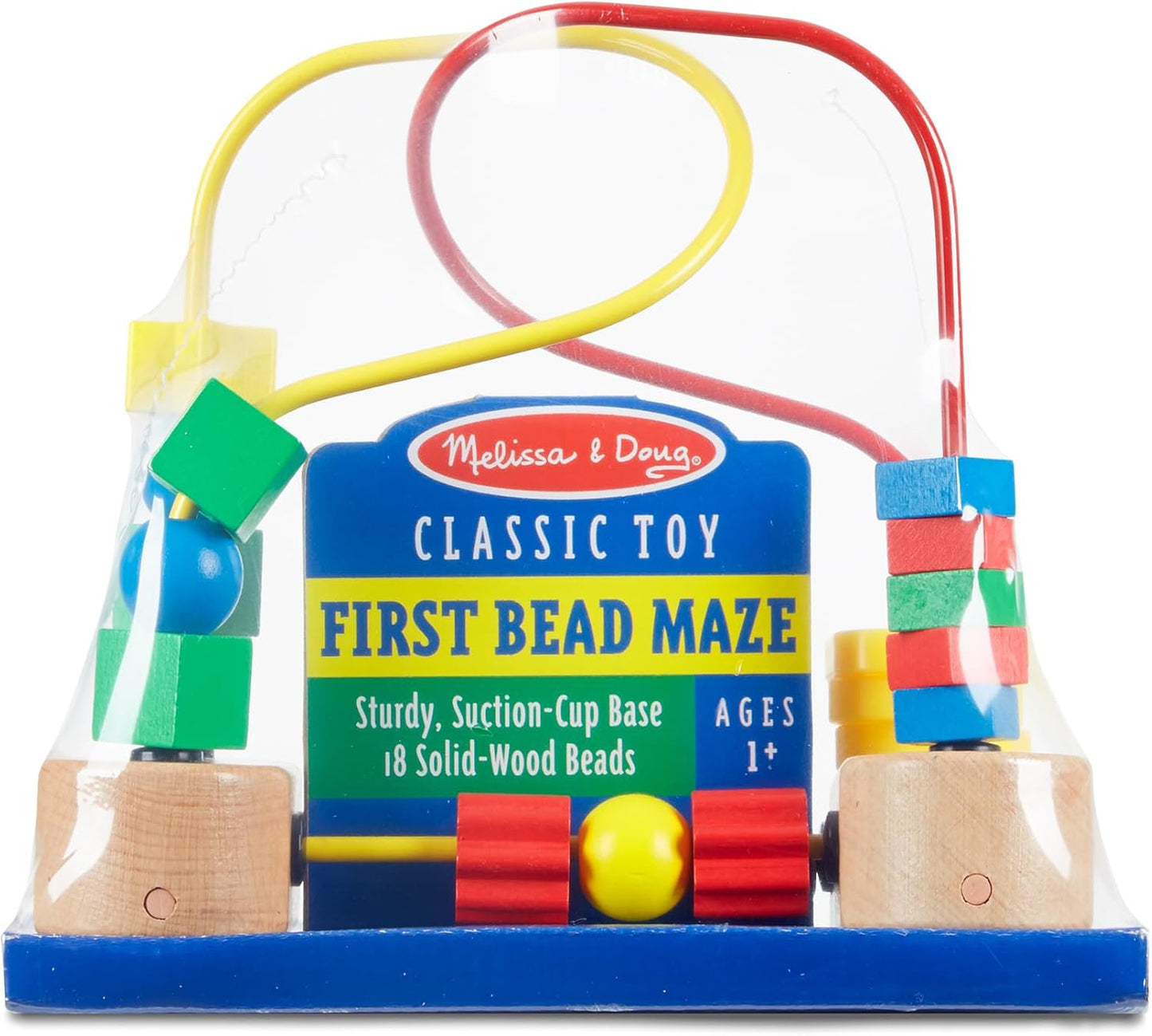 First Bead Maze - Wooden Educational Toy 10.6 Cm X 17.8 Cm X 21.8 Cm ; 0.6 Kg | Infant Maze Toy, Bead Maze Toys