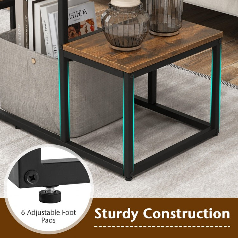 Rustic Console Table for 50-Inch TVs