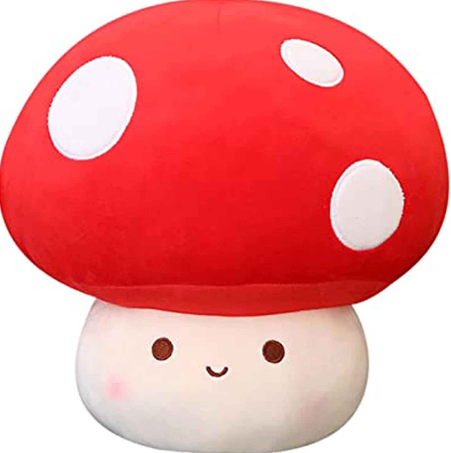 9-Inch Mushroom Plush Pillow - Adorable Stuffed Mushroom Toy