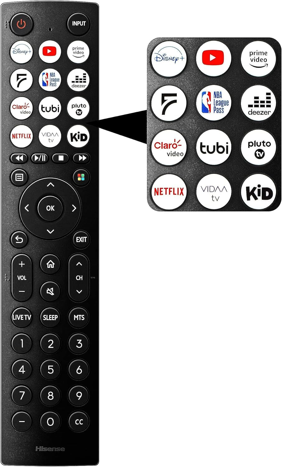 40" Smart Full HD 1080P VIDAA Television with DTS Trusurround - 2023 Canada Model