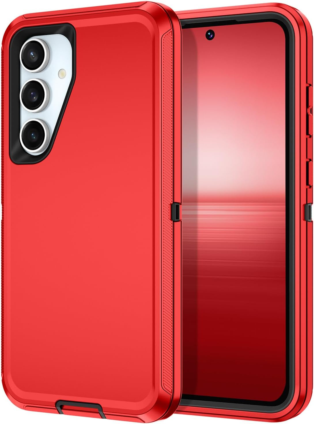 Rugged Heavy-Duty 3-Layer Full Body Case for Samsung Galaxy S23/S24 FE Plus Ultra - Shockproof and Dust Resistant