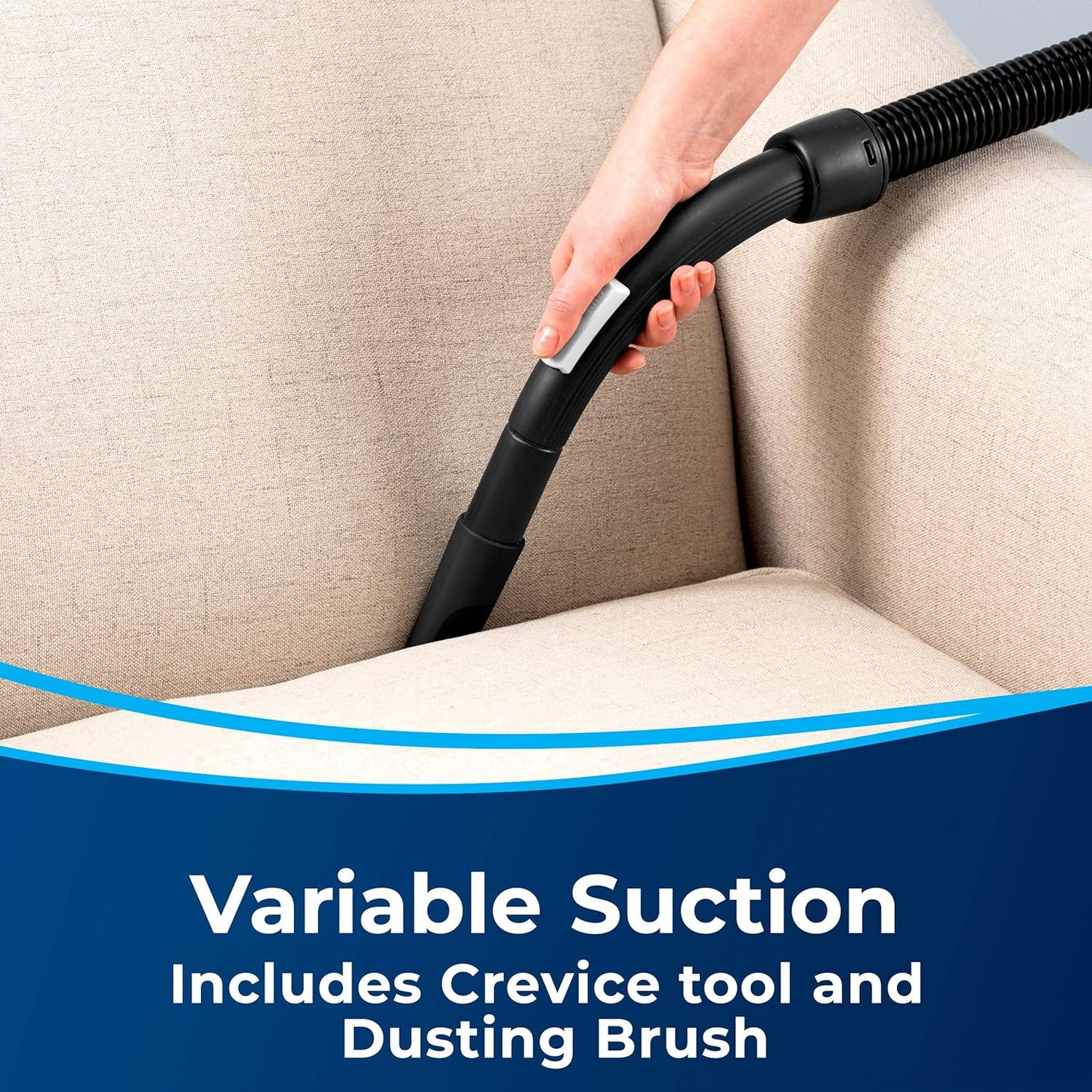 Zing Bagless Canister Vacuum Cleaner - Lightweight and Compact Design for Hard Floors and Low-Pile Carpets