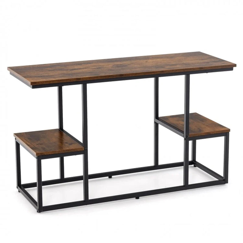 Rustic Console Table for 50-Inch TVs