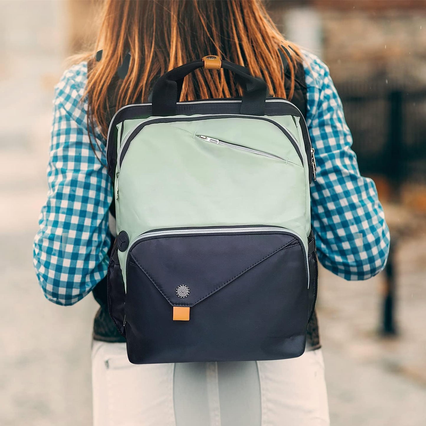 Women's Laptop Backpack - Versatile Travel and Work Carry-On Backpack