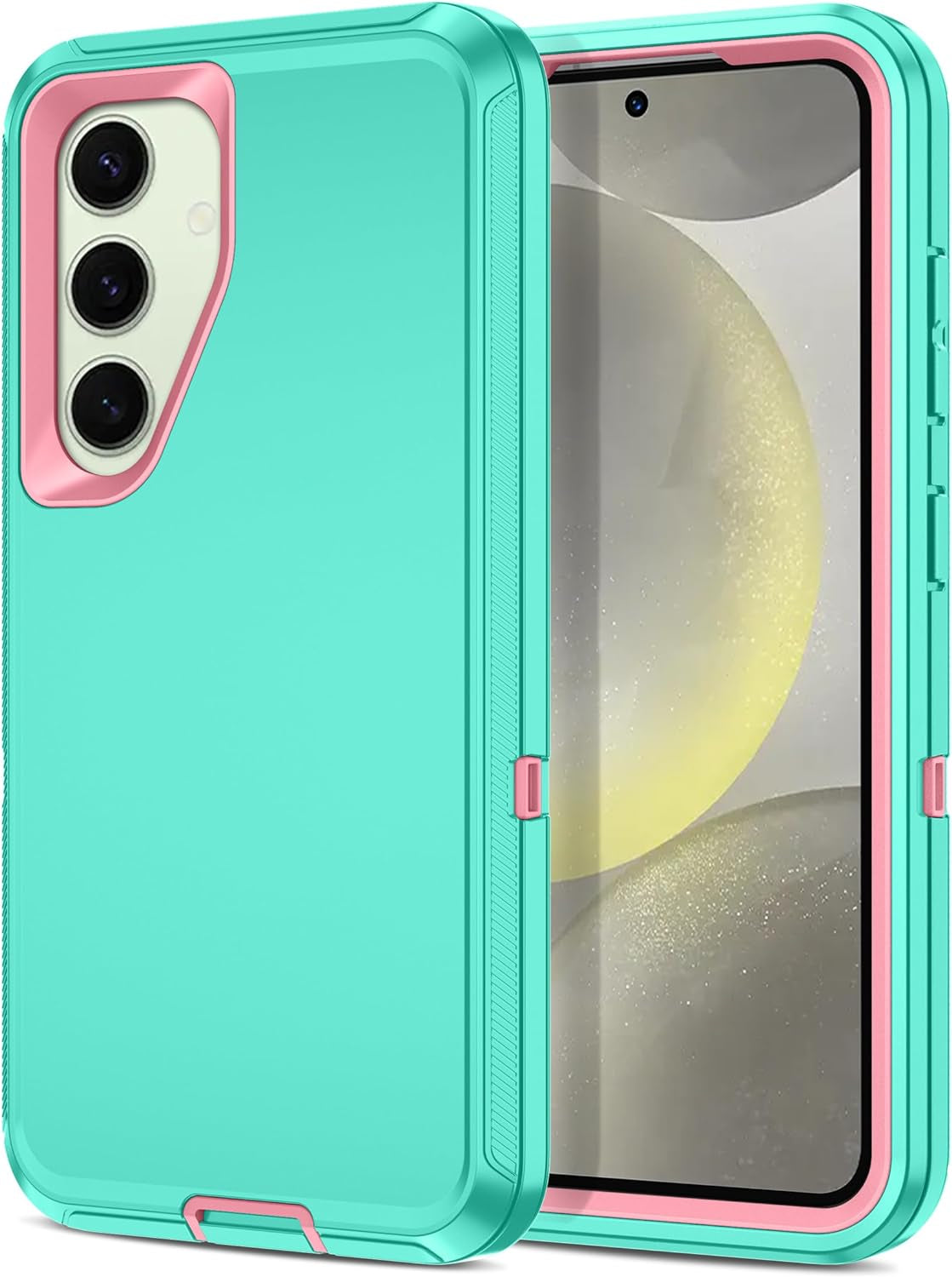 Rugged Heavy-Duty 3-Layer Full Body Case for Samsung Galaxy S23/S24 FE Plus Ultra - Shockproof and Dust Resistant