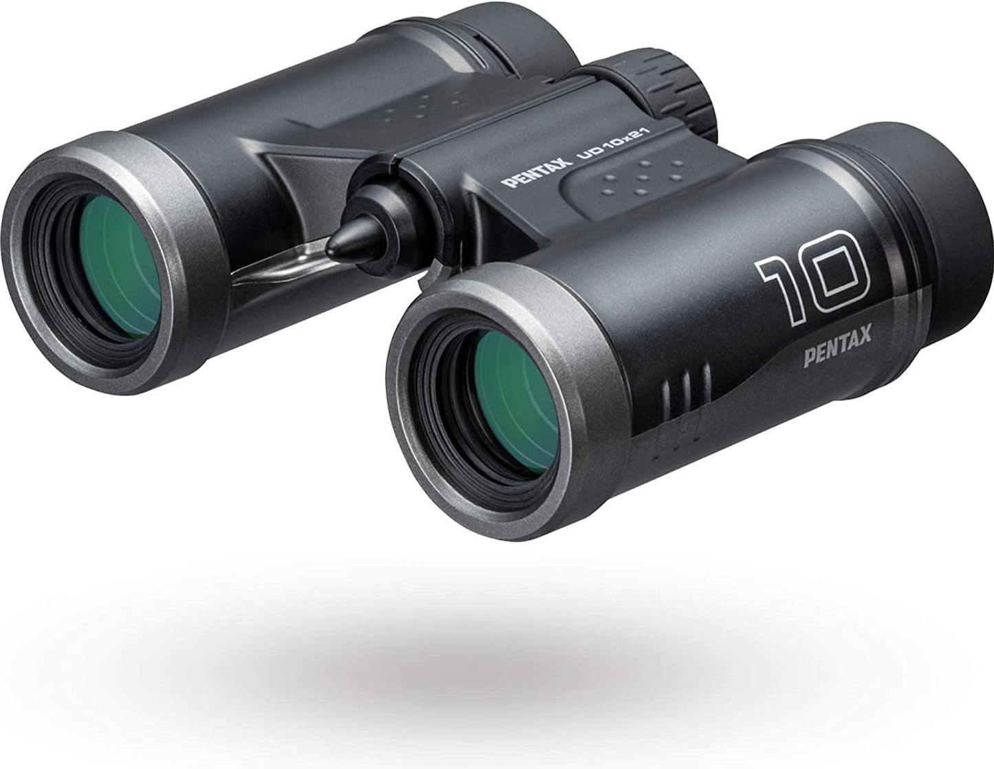 UD 10X21 Binoculars - Black: Lightweight, Multi-Coated with 10X Magnification and Roof Prism for Enhanced Brightness and Clarity, Ideal