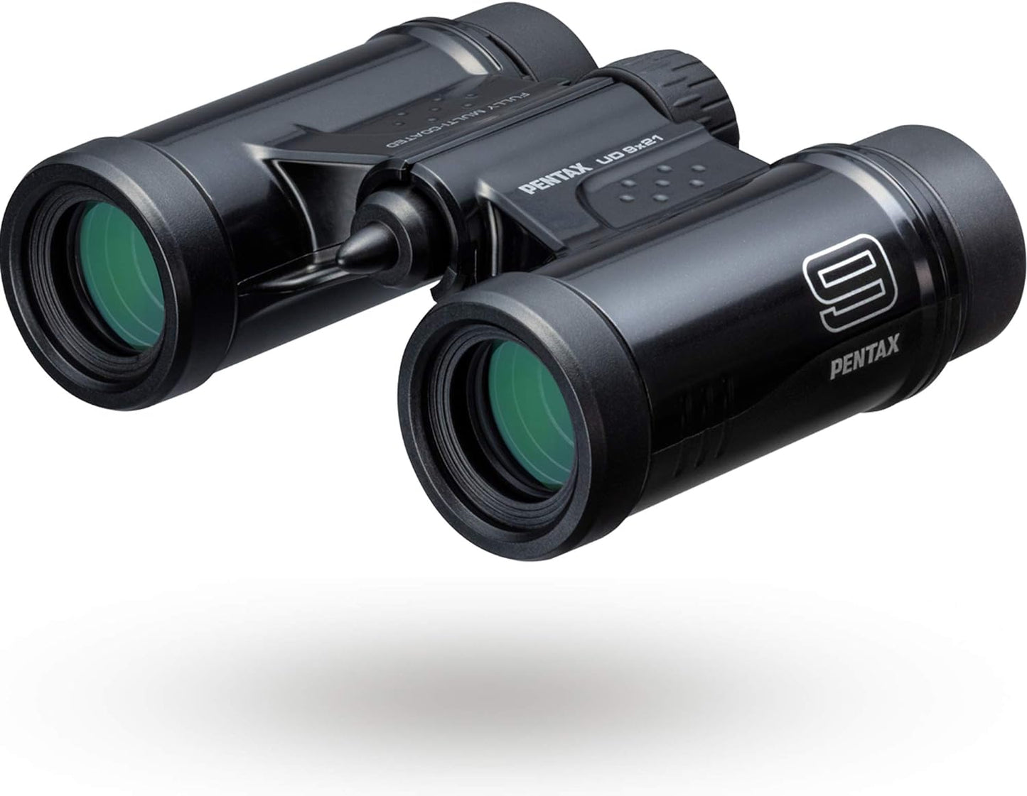 UD 10X21 Binoculars - Black: Lightweight, Multi-Coated with 10X Magnification and Roof Prism for Enhanced Brightness and Clarity, Ideal