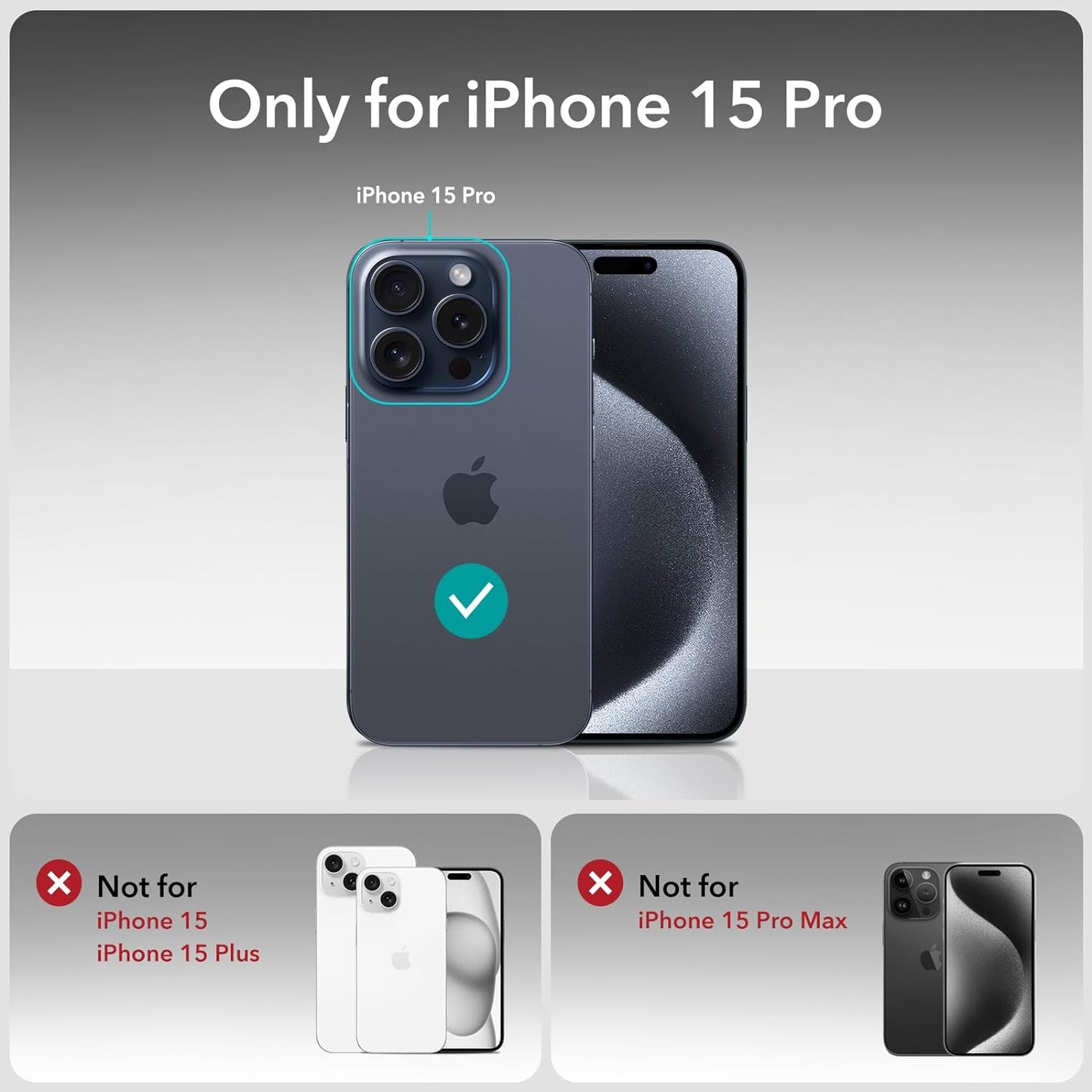 Screen Protector Set, 3 Tempered-Glass Screen Protectors and 1 Set Individual Lens Protectors, 2.5D Curved Edges, Scratch Resistant