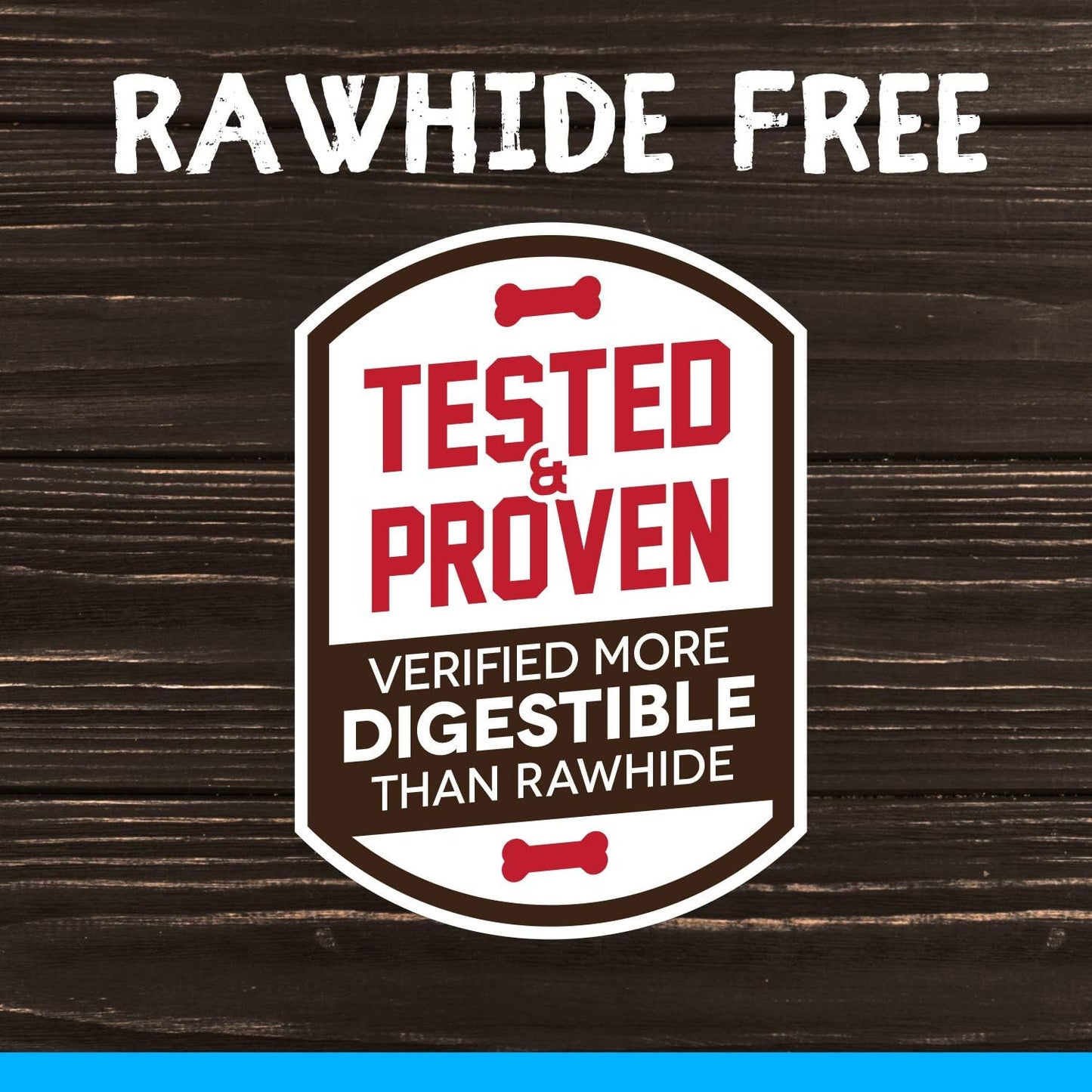 RAWHIDE-FREE BBQ Chicken Flavor Dog Chews, 12 Count (5.2 Oz)