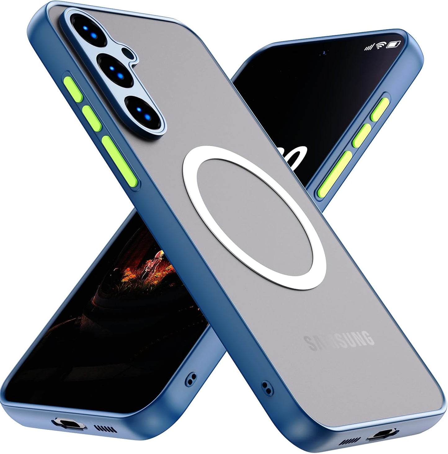 Samsung Galaxy S24 Ultra Heavy-Duty Shockproof Protective Case - Black 5G