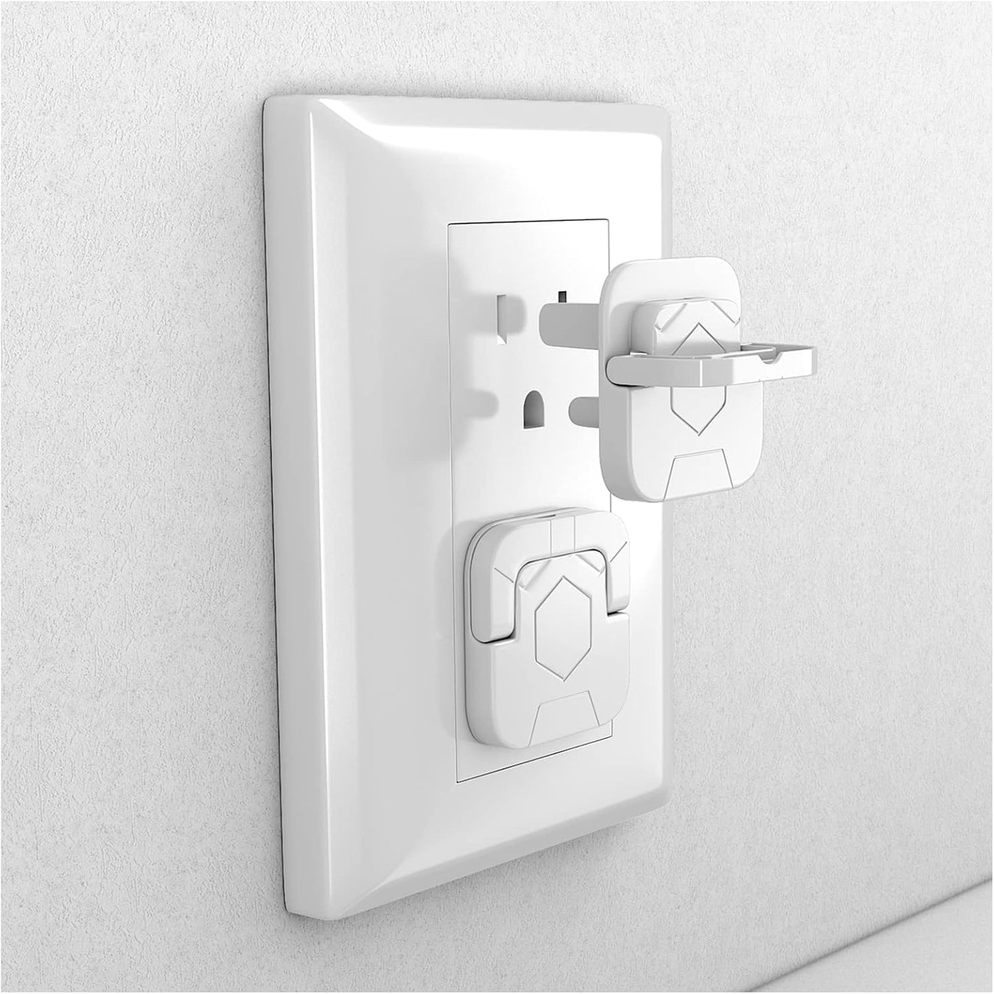 Baby Safety Outlet Covers (60 Pack) - Electric Plug Protectors, Prevent Electrical Shock Hazards