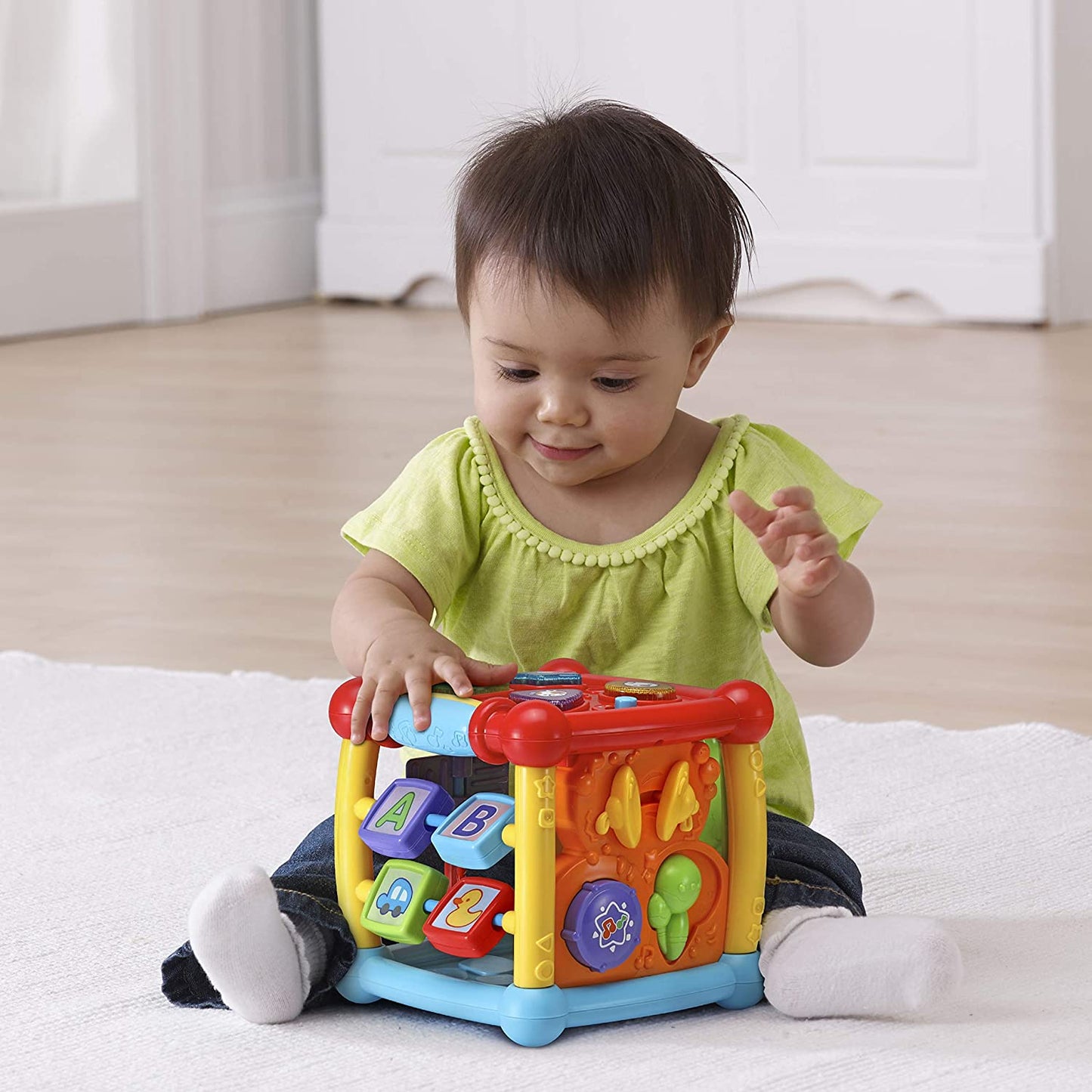 Busy Learners Activity Cube - English Version (Retail Packaging), Red