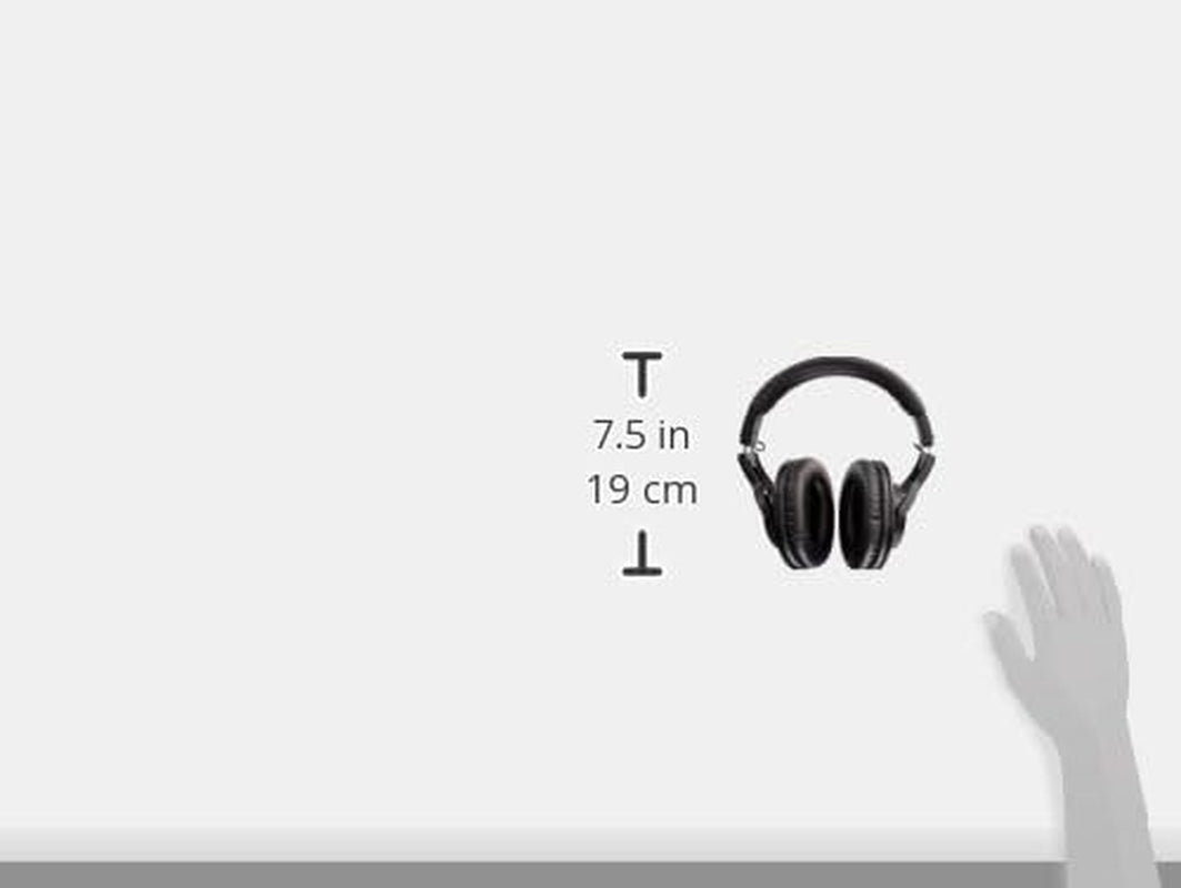 Professional Studio Monitoring Headphones - Black