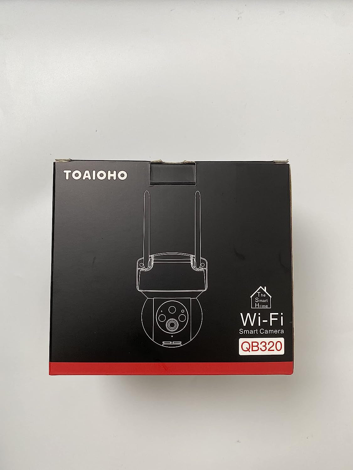 Outdoor Wired Security Camera - 2.4G WiFi PTZ IP Camera, Color Night Vision, Motion Tracking Surveillance