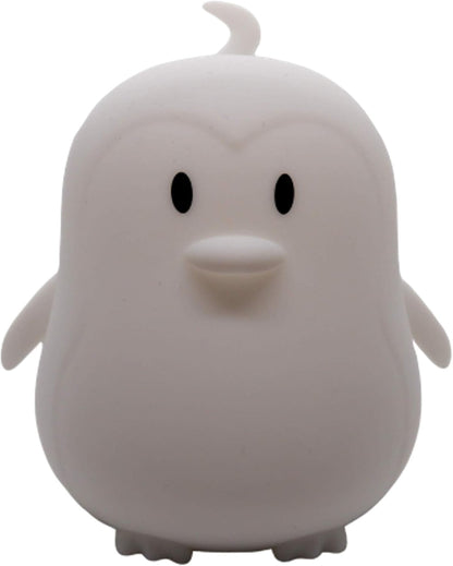 Squishy Lite Mallow Pets Penguin - Portable Night Light for Infants and Toddlers in White