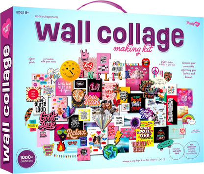 Wall Collage Kit for Teen and Tween Girls - Ideal Craft Gift for Ages 10-15 - Stylish Birthday Present for Teenage Bedrooms - Engaging Craft Kits for Ages 8+