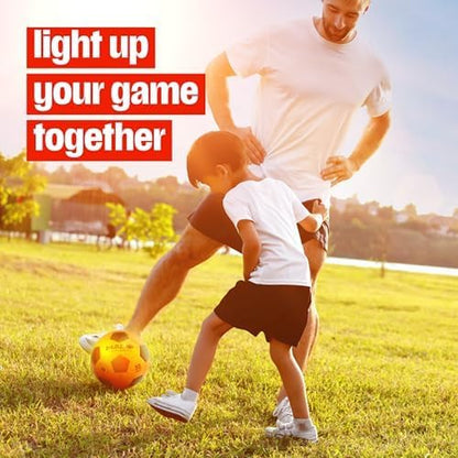 Rechargeable Glow-in-the-Dark Soccer Ball - Ideal Gift for Boys Aged 7-14 - Perfect Outdoor Toy and Soccer Accessory