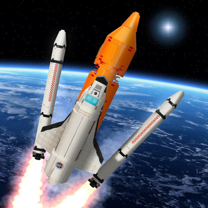 Space Exploration Shuttle Building Set for Ages 8-14, 1008 Pieces, 7 Models to Construct, Ideal Birthday Gift for Boys