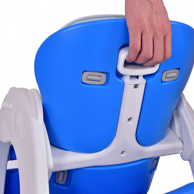 3-in-1 Infant Table and Chair Set with High Chair Functionality