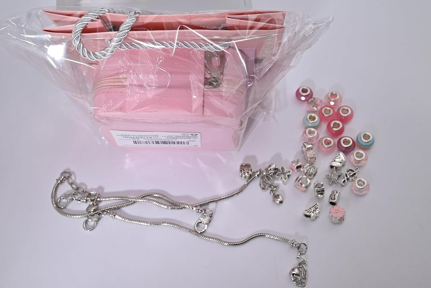 Charm Bracelet Making Kit for Girls Aged 4-12 - DIY Jewelry Craft Supplies and Arts & Crafts Set