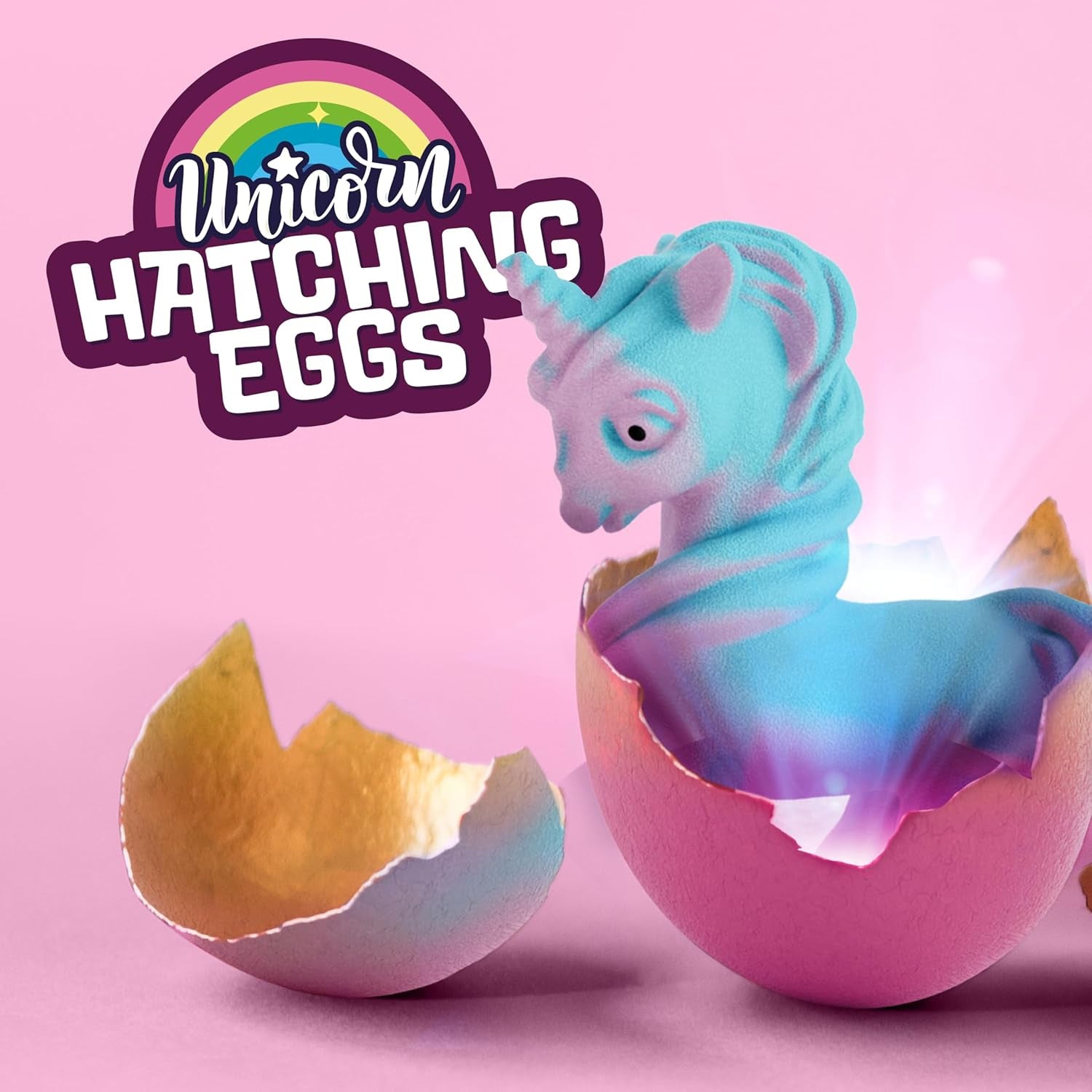 Unicorn Hatching Surprise Eggs for Kids - 6 Pack - Grows 600% - Unicorn Toys Age 3+