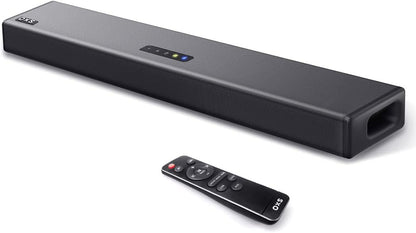 5.0 Soundbar for TV and Home Theater Audio with Dynamic Bass, 3D Surround Sound, Dialogue Enhancement, and Multiple Connectivity Options, Wall Mountable